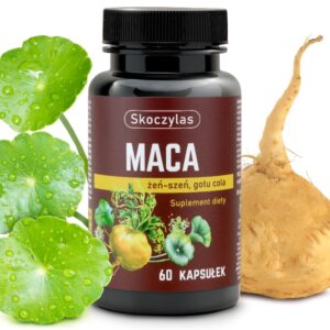 Maca + Żeń-szeń + Gotu cola