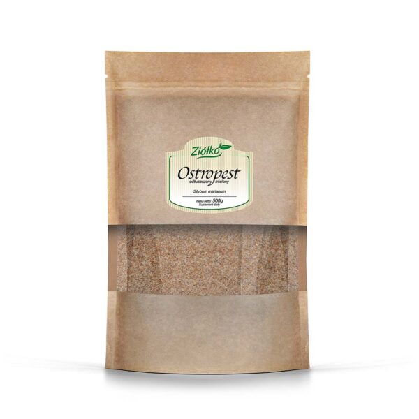 Ostropest mielony odtłuszczony 500g (Ziółko)