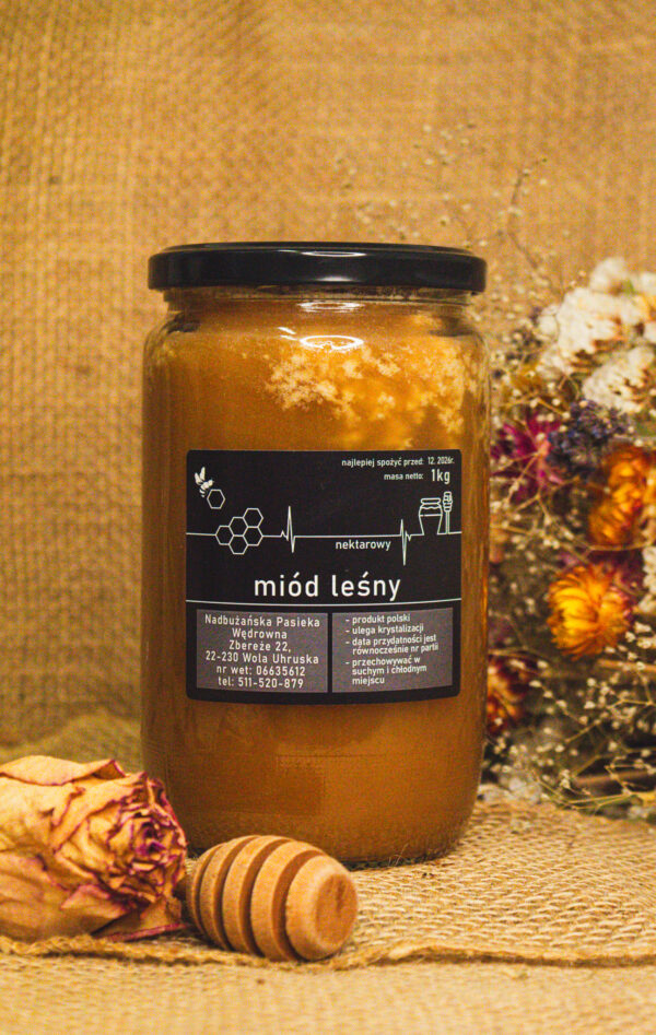 Miód Leśny Nadbużańska Pasieka 1kg