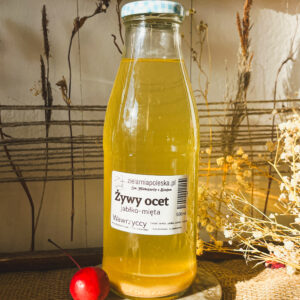 Żywy Ocet Jabłko-Mięta