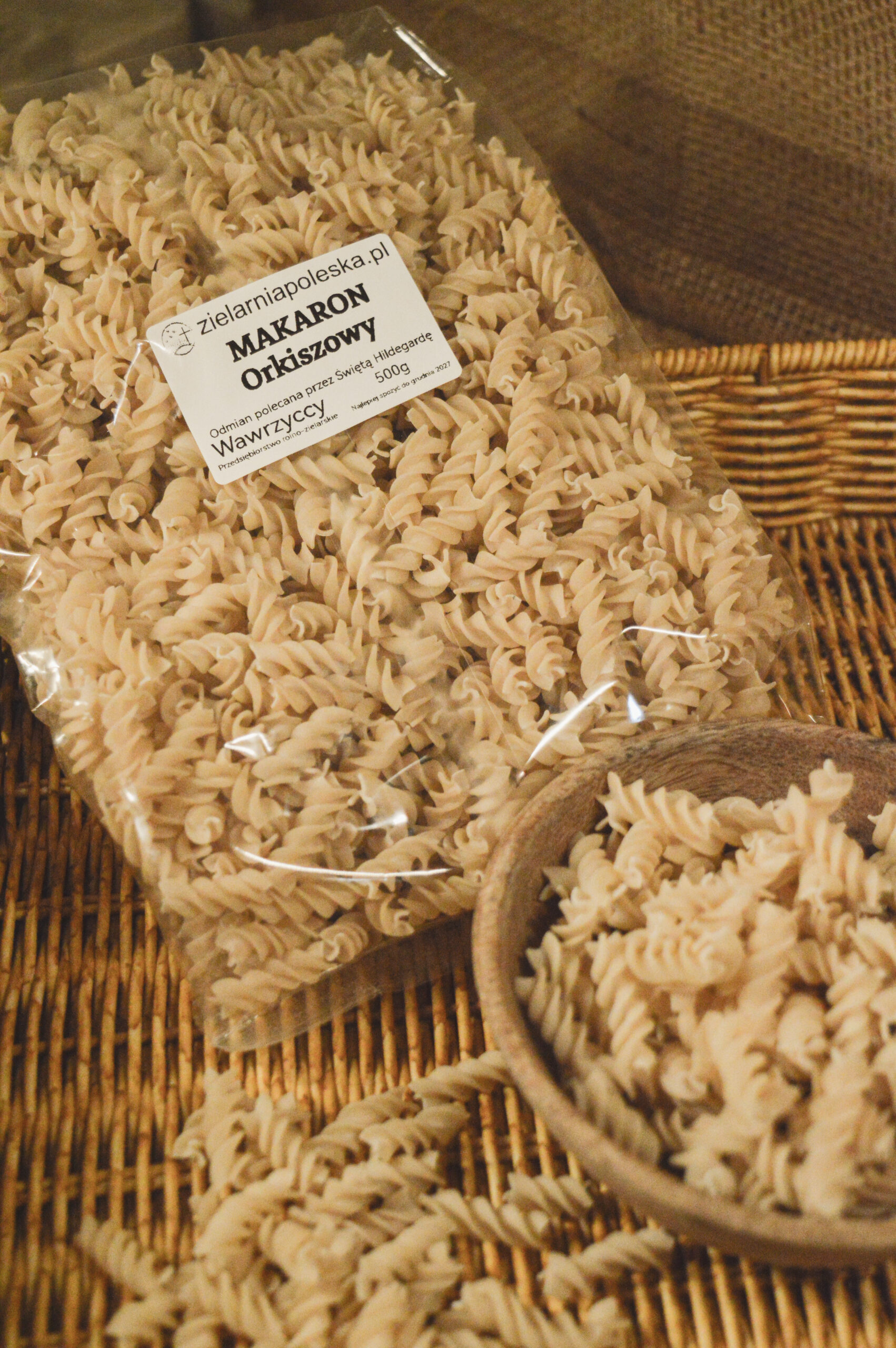 Makaron Orkiszowy Wawrzyccy 1 Makaron Orkiszowy Wawrzyccy