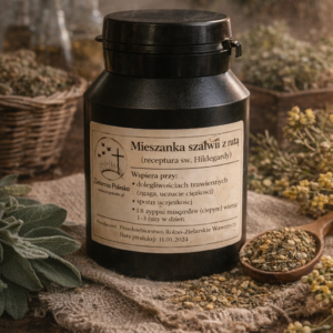 Mieszanka szałwii z rutą