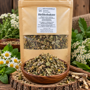 Mieszanka ziół na helikobakter